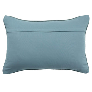 Jaipur Living Jaipur Living Puebla Wool Cotton Lumbar Pillow Cover Tribal Embroidery Indigo Gold PLC102374