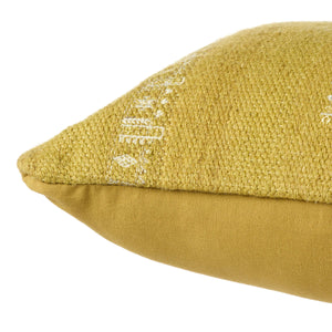 Jaipur Living Jaipur Living Tribal Embroidered Wool Lumbar Pillow Cover for Sofa or Bed PLC102372