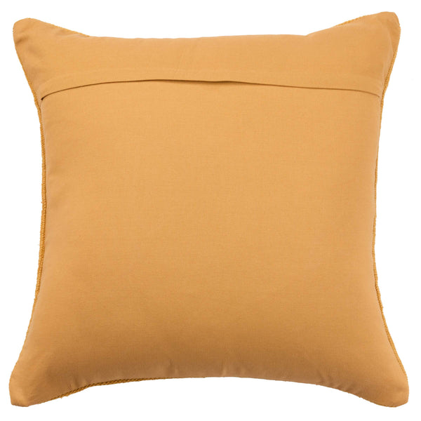 Jaipur Living Jaipur Living Tribal Embroidered Cotton Pillow Cover Moroccan Geometric Mustard Accent PLC102378