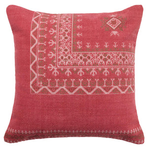 Jaipur Living Jaipur Living Abeni Hand Embroidered Cotton Tribal Pillow Cover for Sofa or Bed PLC102382