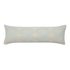 Jaipur Living Jaipur Living Lisha Medallion Embroidered Cotton Lumbar Pillow Moroccan Tribal Accent Down PLW103982