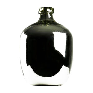 Zentique Poseidon Handcrafted Glass Vase — Mexican artisan centerpiece with sculptural silhouette, polished finish, 15x20x15 in PV003 Mercury