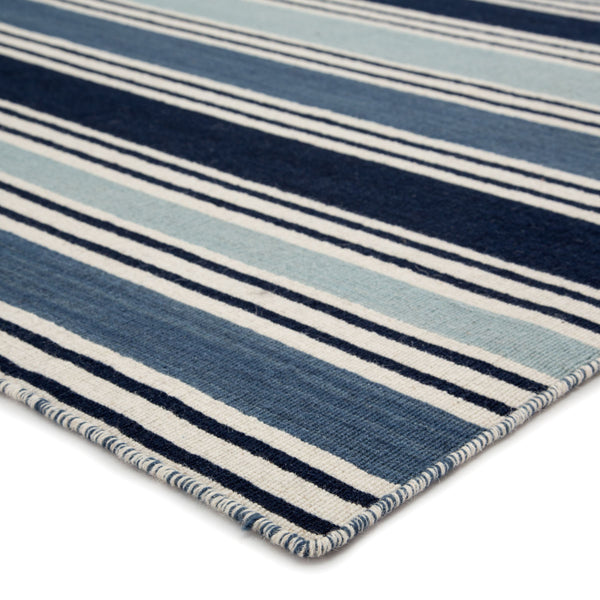 Jaipur Living Jaipur Living Salada Hand Woven Wool Flatweave Rug Coastal Ticking Stripe Accent 6' X 9' RUG150480