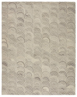 Jaipur Living Verde Home Jaipur Tokyo Hand Tufted Wool Viscose Art Deco Geometric Area Rug 5'X8' RUG147276
