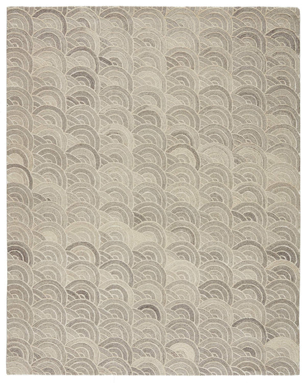 Jaipur Living Verde Home Jaipur Tokyo Hand Tufted Wool Viscose Art Deco Geometric Area Rug 5'X8' RUG147276