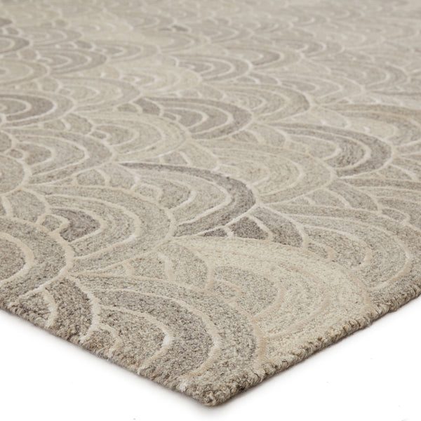 Jaipur Living Verde Home Jaipur Tokyo Hand Tufted Wool Viscose Art Deco Geometric Area Rug 5'X8' RUG147276