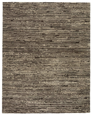 Jaipur Living Verde Home Nairobi Hand-tufted Wool Striped Area Rug Naturally Dyed Artisan Craft 5' x 8' RUG147280