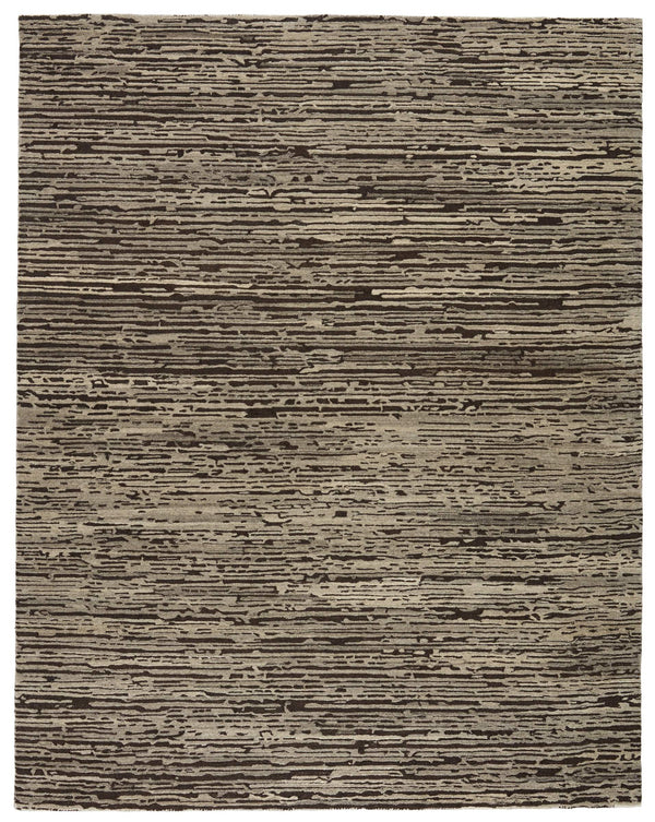 Jaipur Living Verde Home Nairobi Hand-tufted Wool Striped Area Rug Naturally Dyed Artisan Craft 5' x 8' RUG147280