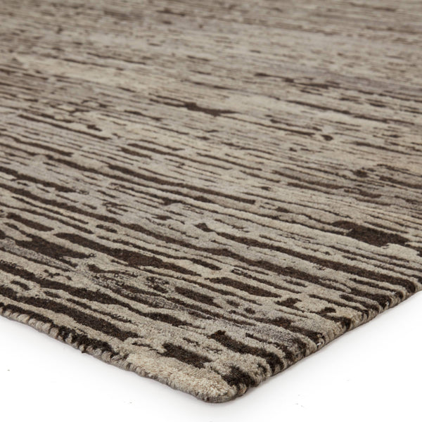 Jaipur Living Verde Home Nairobi Hand-tufted Wool Striped Area Rug Naturally Dyed Artisan Craft 5' x 8' RUG147280