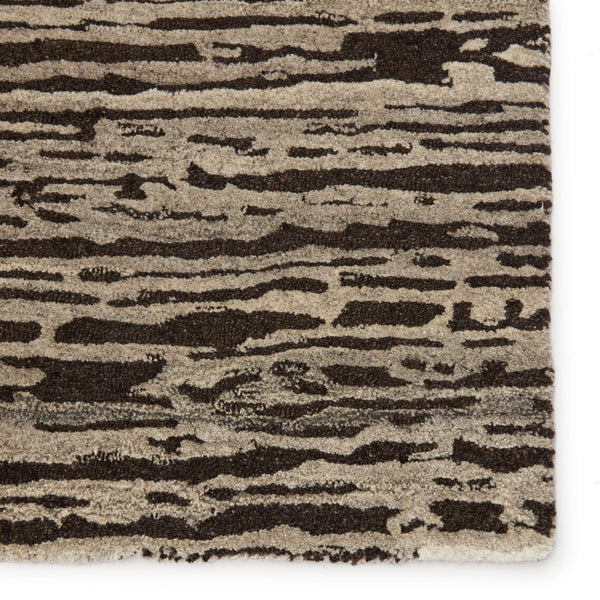 Jaipur Living Verde Home Nairobi Hand-tufted Wool Striped Area Rug Naturally Dyed Artisan Craft 5' x 8' RUG147280