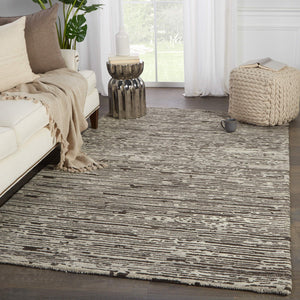Jaipur Living Verde Home Nairobi Hand-tufted Wool Striped Area Rug Naturally Dyed Artisan Craft 5' x 8' RUG147280