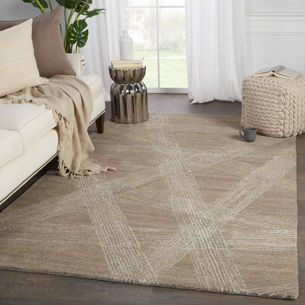 Jaipur Living Verde Home Jaipur Living Delhi Wool Trellis Area Rug Hand Tufted Artisan Room 9' x 12' RUG147266