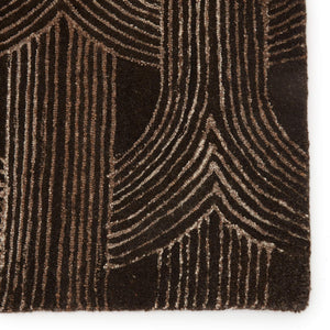 Jaipur Living Verde Home Jaipur Living Manhattan Wool Tufted Art Deco Trellis Rug for Rooms 8' Round RUG152408