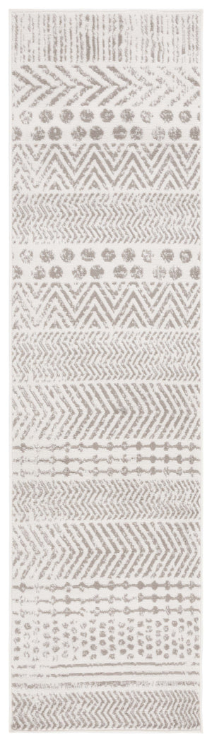 Safavieh Pyramid 230 Power Loomed  Rug IIX Ivory / Grey PYR230A-28