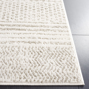 Safavieh Pyramid 230 Power Loomed 52% Polypropylene, 24% Jute, 11% Polyester, 13% Latex Rug Ivory / Grey PYR230A-9