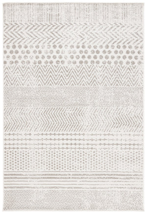 Safavieh Pyramid 230 Power Loomed Rug Ivory / Grey 5'-3" x 7'-8"