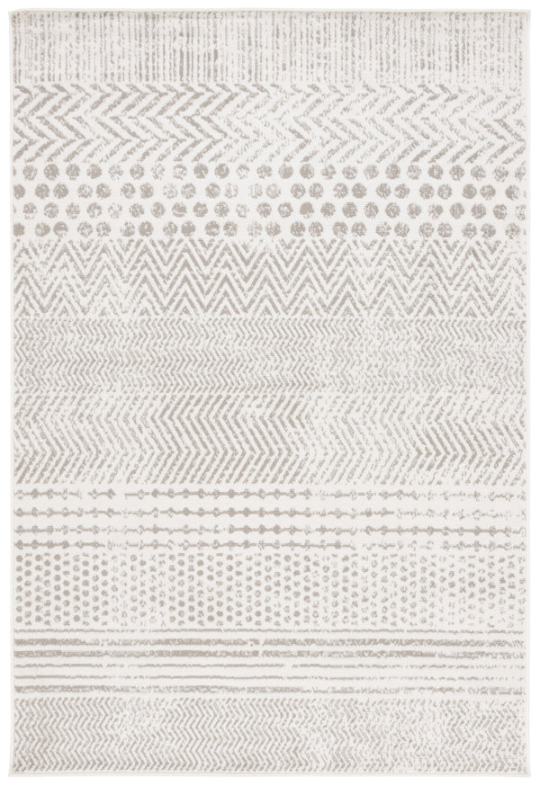 Safavieh Pyramid Elegant Area Rug - Timeless Ivory And Grey Design For Modern Living Spaces And Style Ivory ,Grey 52% Polypropylene,24% Jute,11% Polyester,13% Latex Pyr230a-211