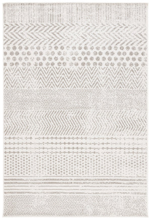 Safavieh Pyramid Geometric Area Rug - Luxurious Softness And Modern Design For Stylish Living Spaces Ivory ,Grey 52% Polypropylene,24% Jute,11% Polyester,13% Latex Pyr230a-7