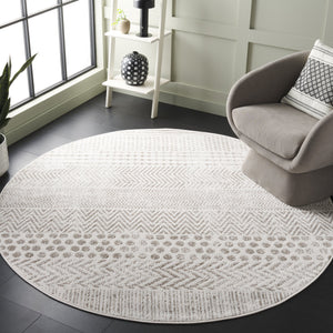 Safavieh Pyramid Elegant Area Rug - Timeless Ivory And Grey Design For Modern Living Spaces And Style Ivory ,Grey 52% Polypropylene,24% Jute,11% Polyester,13% Latex Pyr230a-211