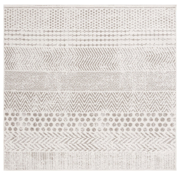 Safavieh Pyramid Elegant Area Rug - Timeless Ivory And Grey Design For Modern Living Spaces And Style Ivory ,Grey 52% Polypropylene,24% Jute,11% Polyester,13% Latex Pyr230a-211