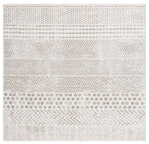 Safavieh Pyramid 230 Power Loomed  Rug X23 Ivory / Grey PYR230A-7R