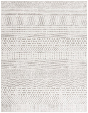 Safavieh Pyramid Geometric Area Rug - Luxurious Softness And Modern Design For Stylish Living Spaces Ivory ,Grey 52% Polypropylene,24% Jute,11% Polyester,13% Latex Pyr230a-7