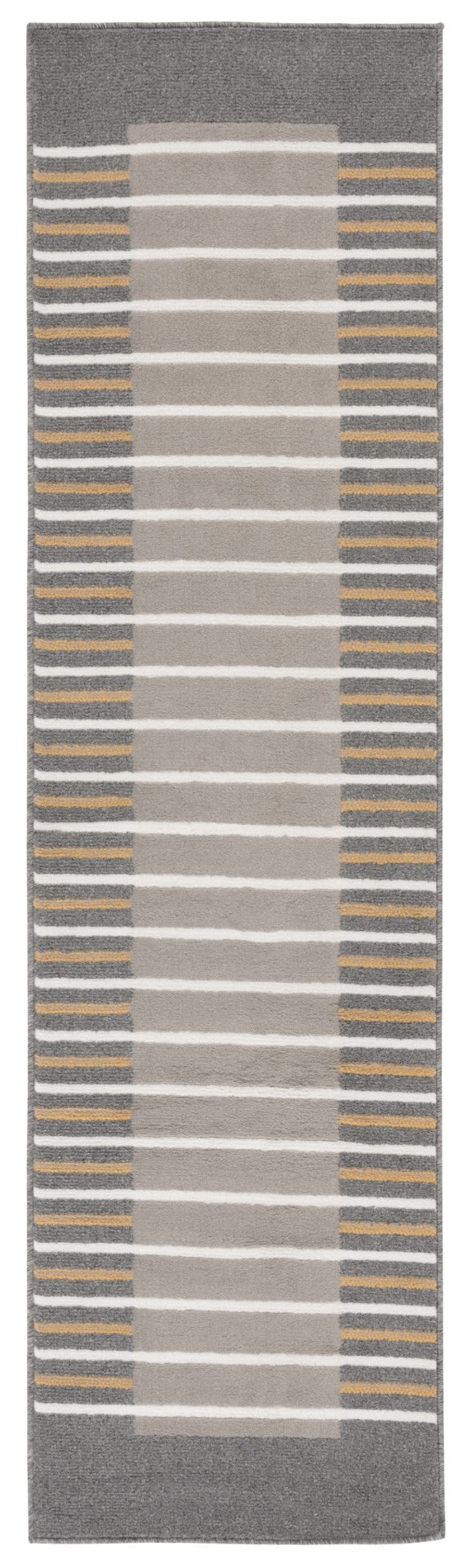 Safavieh Pyramid 232 Power Loomed 52% Polypropylene, 24% Jute, 11% Polyester, 13% Latex Rug Grey / Ivory Gold PYR232F-9