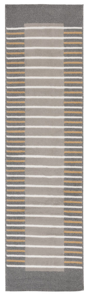 Safavieh Pyramid 232 Power Loomed 52% Polypropylene, 24% Jute, 11% Polyester, 13% Latex Rug Grey / Ivory Gold PYR232F-9