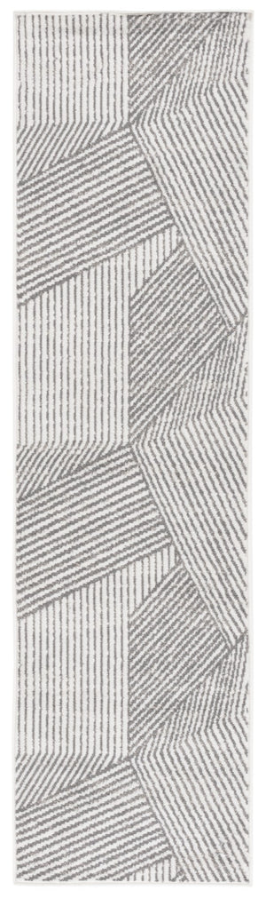 Safavieh Pyramid 241 PYR241 Power Loomed Modern Rug Ivory / Grey PYR241A-7SQ