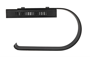 Noir Alfred Table Lamp - Sleek Black Metal Design for Modern Spaces, Ideal for Work, Reading & Accents PZ002MTB