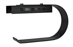 Noir Alfred Table Lamp - Sleek Black Metal Design for Modern Spaces, Ideal for Work, Reading & Accents PZ002MTB