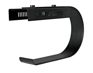 Noir Alfred Table Lamp - Sleek Black Metal Design for Modern Spaces, Ideal for Work, Reading & Accents PZ002MTB