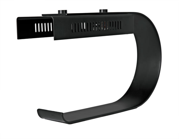 Noir Alfred Table Lamp - Sleek Black Metal Design for Modern Spaces, Ideal for Work, Reading & Accents PZ002MTB