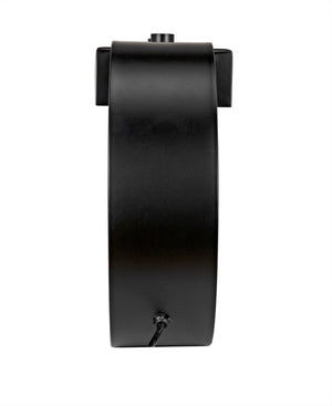 Noir Alfred Table Lamp - Sleek Black Metal Design for Modern Spaces, Ideal for Work, Reading & Accents PZ002MTB