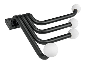 Noir Sweeny Sconce - Artisan Matte Black Wall Light for Industrial Elegance in Any Room Decor PZ006MTB