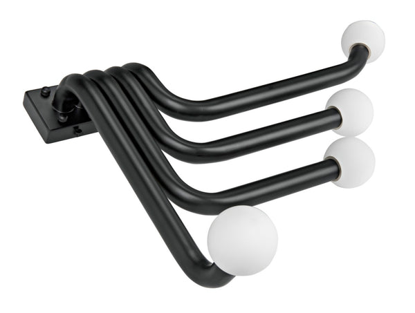 Noir Sweeny Sconce - Artisan Matte Black Wall Light for Industrial Elegance in Any Room Decor PZ006MTB