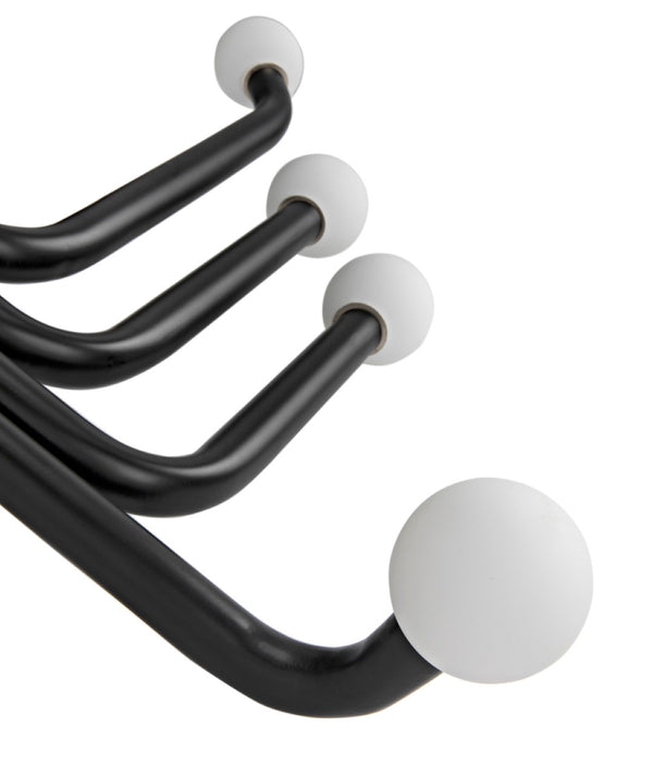 Noir Sweeny Sconce - Artisan Matte Black Wall Light for Industrial Elegance in Any Room Decor PZ006MTB