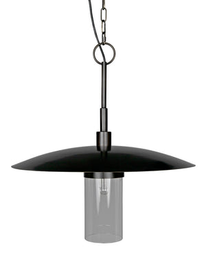 Noir Anton Pendant Light - Artisan-Crafted Aged Brass Fixture for Warm Illumination in Any Space PZ009AB