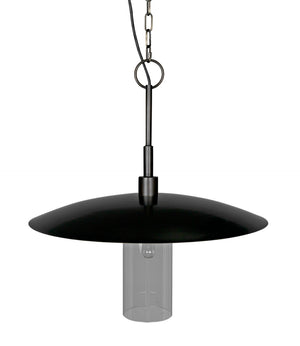 Noir Anton Pendant Light - Artisan-Crafted Aged Brass Fixture for Warm Illumination in Any Space PZ009AB