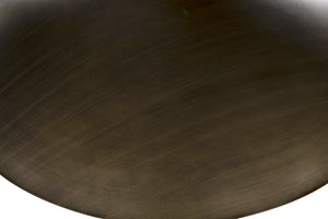 Noir Nora Chandelier - Artisan-Crafted Aged Brass Metal Fixture for Elegant Dining & Living Spaces PZ010AB