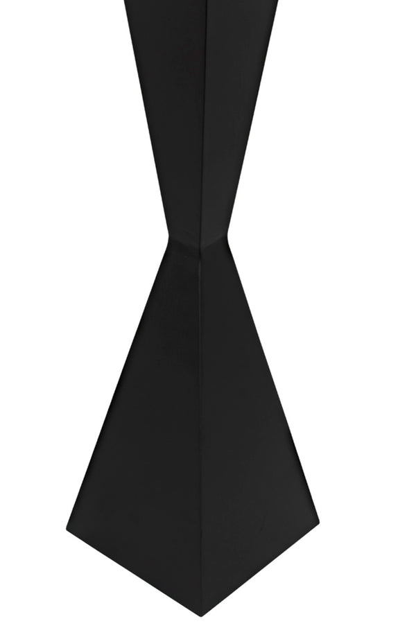 Noir Brixton Floor Lamp - Artisan-Crafted Black Iron Design for Modern Spaces, Perfect for Ambient Lighting PZ015MTB