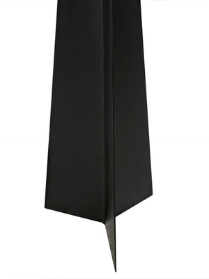 Noir Saturn Floor Lamp - Modern Matte Black Design with Frosted Glass for Warm, Ambient Illumination PZ025MTB