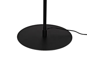 Noir Lazarus Floor Lamp – Stylish Industrial Design with Frosted Globes for Ambient Lighting & Modern Spaces PZ028MTB