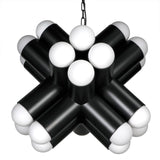 Massimo Chandelier PZ032MTB Matte Black Noir