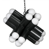 Massimo Chandelier PZ032MTB Matte Black Noir