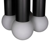 Amadeus Chandelier PZ034MTB Matte Black Noir