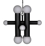 Amadeus Chandelier PZ034MTB Matte Black Noir