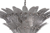 Emperor Chandelier XL PZ039 Antique Silver Noir