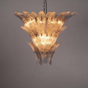 Noir Emperor Chandelier - Vintage-Inspired Lighting with Antique Silver Finish for Luxurious Spaces PZ040
