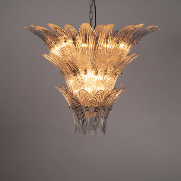 Noir Emperor Chandelier - Vintage-Inspired Lighting with Antique Silver Finish for Luxurious Spaces PZ040